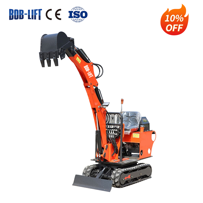 Hydraulic Excavator Mini Excavators Small Crawler Digger CE EPA China 0.8ton 1ton 1.5 Ton 2ton